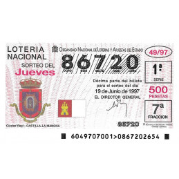 Sorteo 49 de 1997