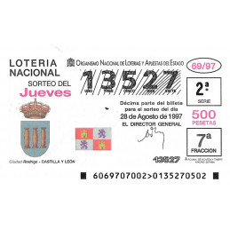 Sorteo 69 de 1997