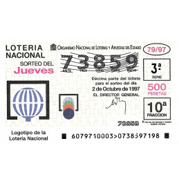 Sorteo 79 de 1997