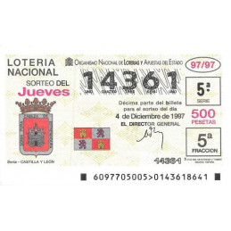 Sorteo 97 de 1997