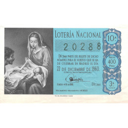 Sorteo 36 de 1960
