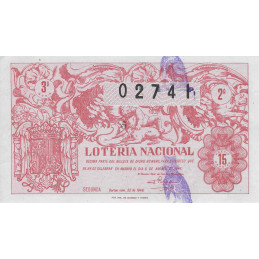 Sorteo 22 de 1948