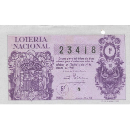 Sorteo 23 de 1948