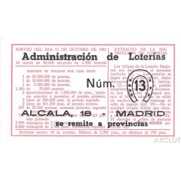 Administración nº 13  Madrid