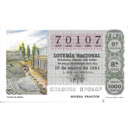Número 70107