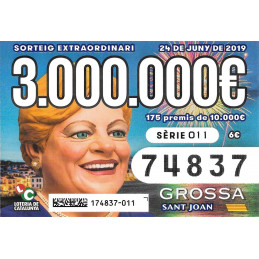 2019. Grossa de Sant Joan