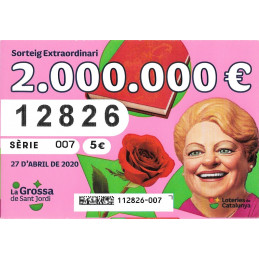 2020. Grossa de Sant Jordi