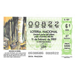 Número 00822