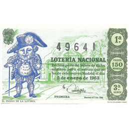 Sorteo 1 de 1963