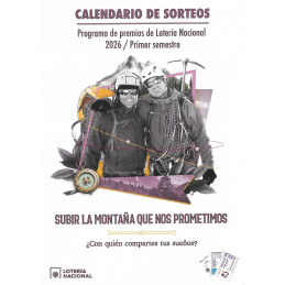 2026. Calendario de Sorteos