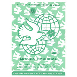 1985. Cartel Lotaria...