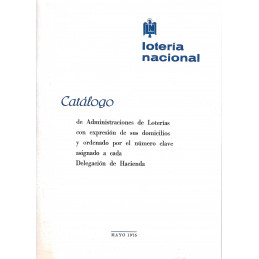 1976. Catálogo de las...