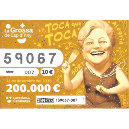 2025. Grossa Cap d'Any