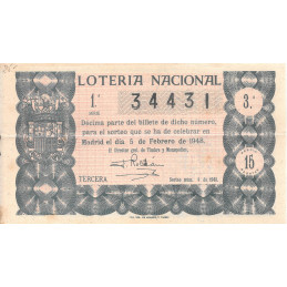 Sorteo 4 de 1948