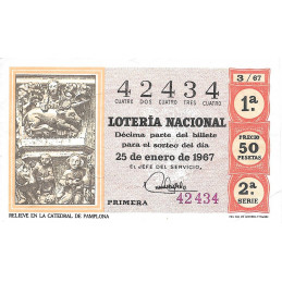 Sorteo 3 de 1967