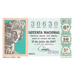 Sorteo 20 de 1967