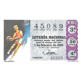 Sorteo 4 de 1968