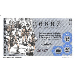 Sorteo 24 de 1971