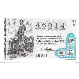 Sorteo 31 de 1971