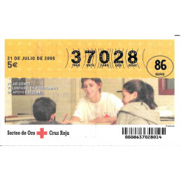 2005. Sorteo del Oro de la...