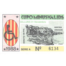 1988. Cupo Minusvalids