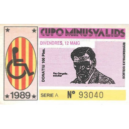1989. Cupo Minusvalids