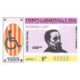 1989. Cupo Minusvalids