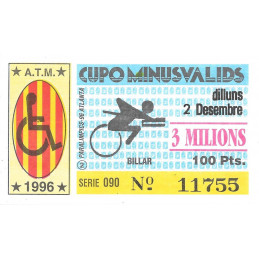 1996. Cupo Minusvalids