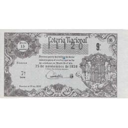 Sorteo 33 de 1959
