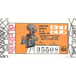 1970. Lotería del Chubut....