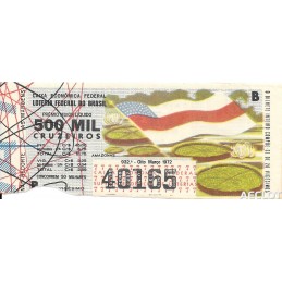 1972. Lotería do Brasil....