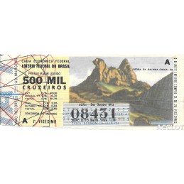 1973. Lotería do Brasil....