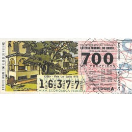 1975. Lotería do Brasil....