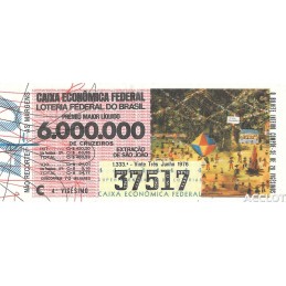 1976. Lotería do Brasil....