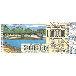 1976. Lotería do Brasil....