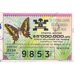 1975. Lotería de...