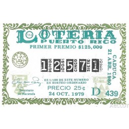 1979. Lotería de Puerto...