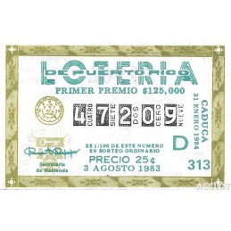 1983. Lotería de Puerto...