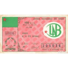 1978. Loterie Nationale du...