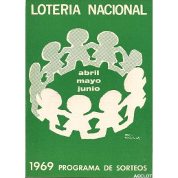 Programa de Sorteos 1969....