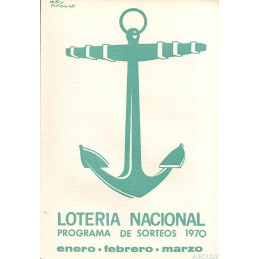 Programa de Sorteos 1970....