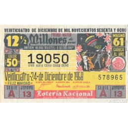 1968. Lotería Nacional para...