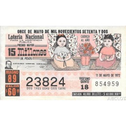 1972. Lotería Nacional para...