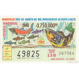 1977. Lotería Nacional para...