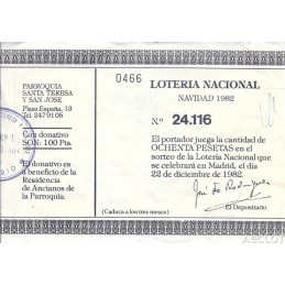 1982. Parroquia Sta. Teresa...