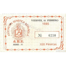 1986. Asociación Benéfica...